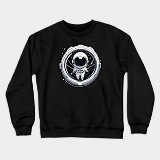 Escape From Spaceship - Astronaut Station Adventure Crewneck Sweatshirt